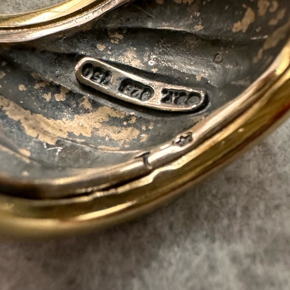 David Yurman Two Tone Cable Band - Picture 7 of 7